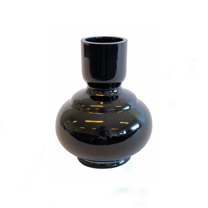 Glassvase organic lav