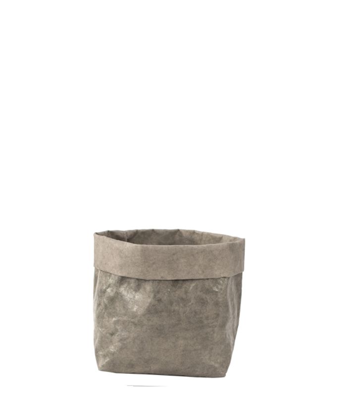 UASMAMA paper bags mørk grå