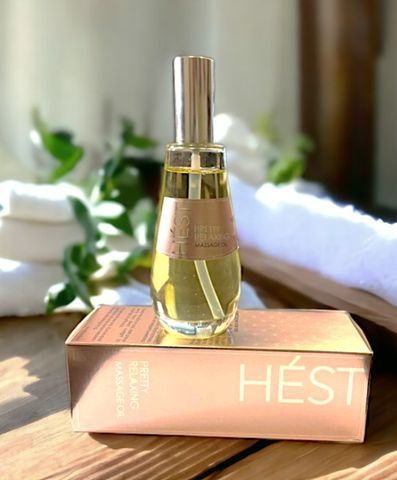 Hovedbilde Hést Massage oil, Pretty Relaxing 100 ml
