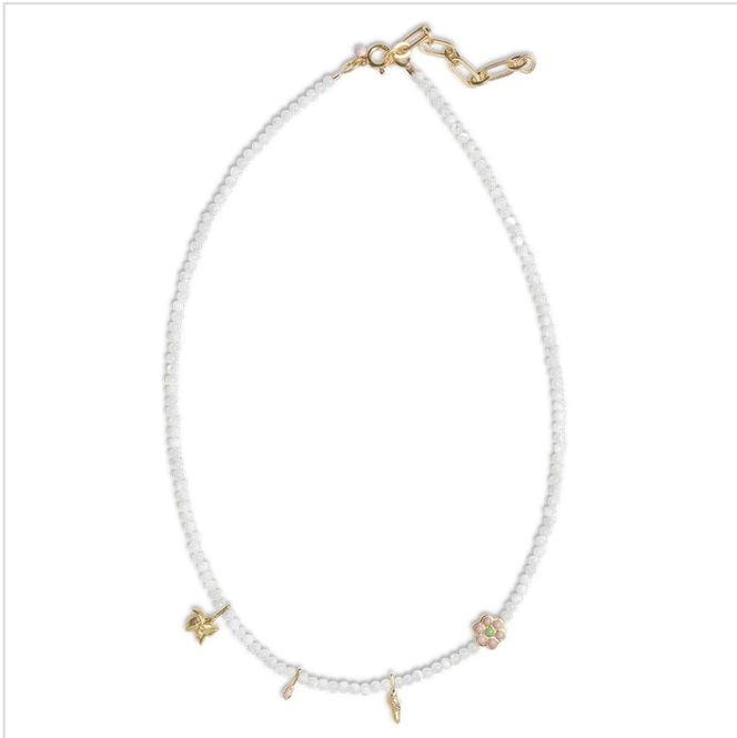 Hovedbilde Enamel halskjede Aruba Pearl